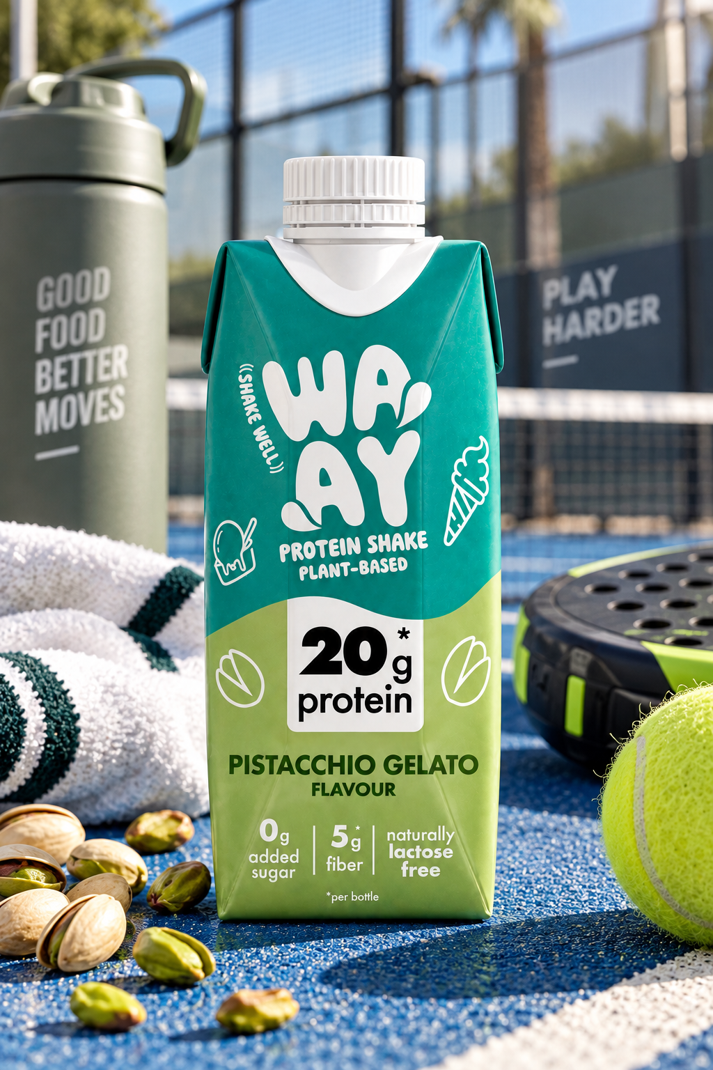 WAAY Protein Shake Pistachio Gelato