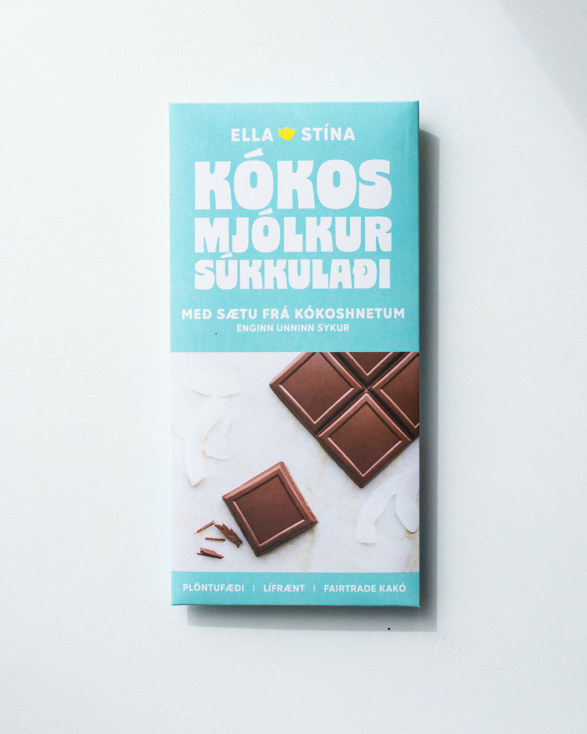Kókosmjólkursúkkulaði frá Ellu Stínu