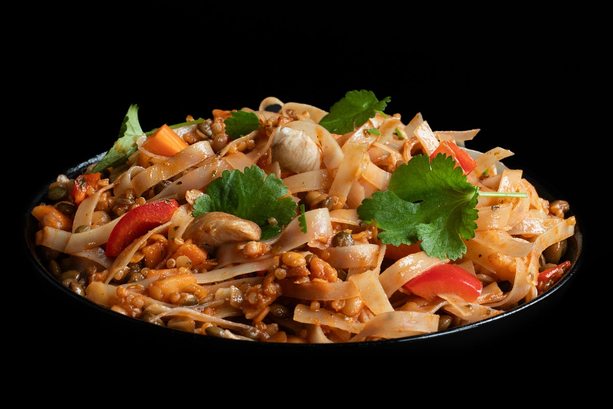Pasta bolognese á diski