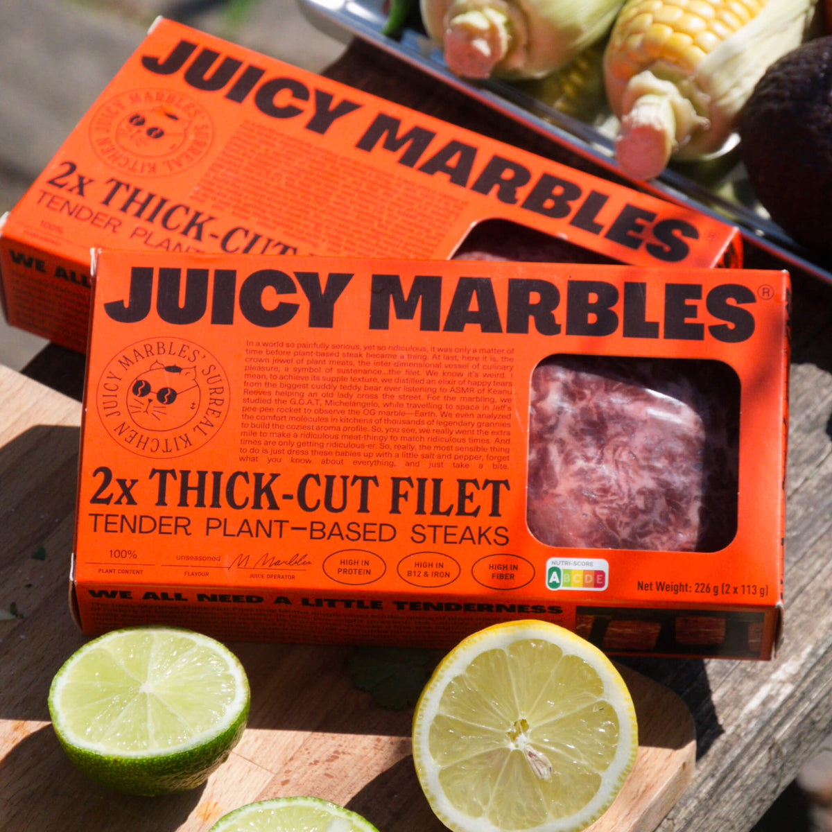 Juicy Marbles Thick-Cut Filet, 2 × 113 g pakkning