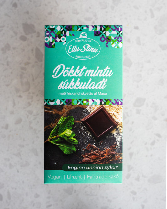 Dökkt mintusúkkulaði